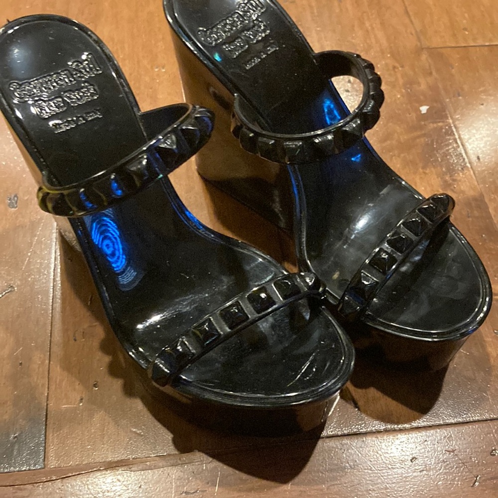 Carmen sol made in Italy black sandal